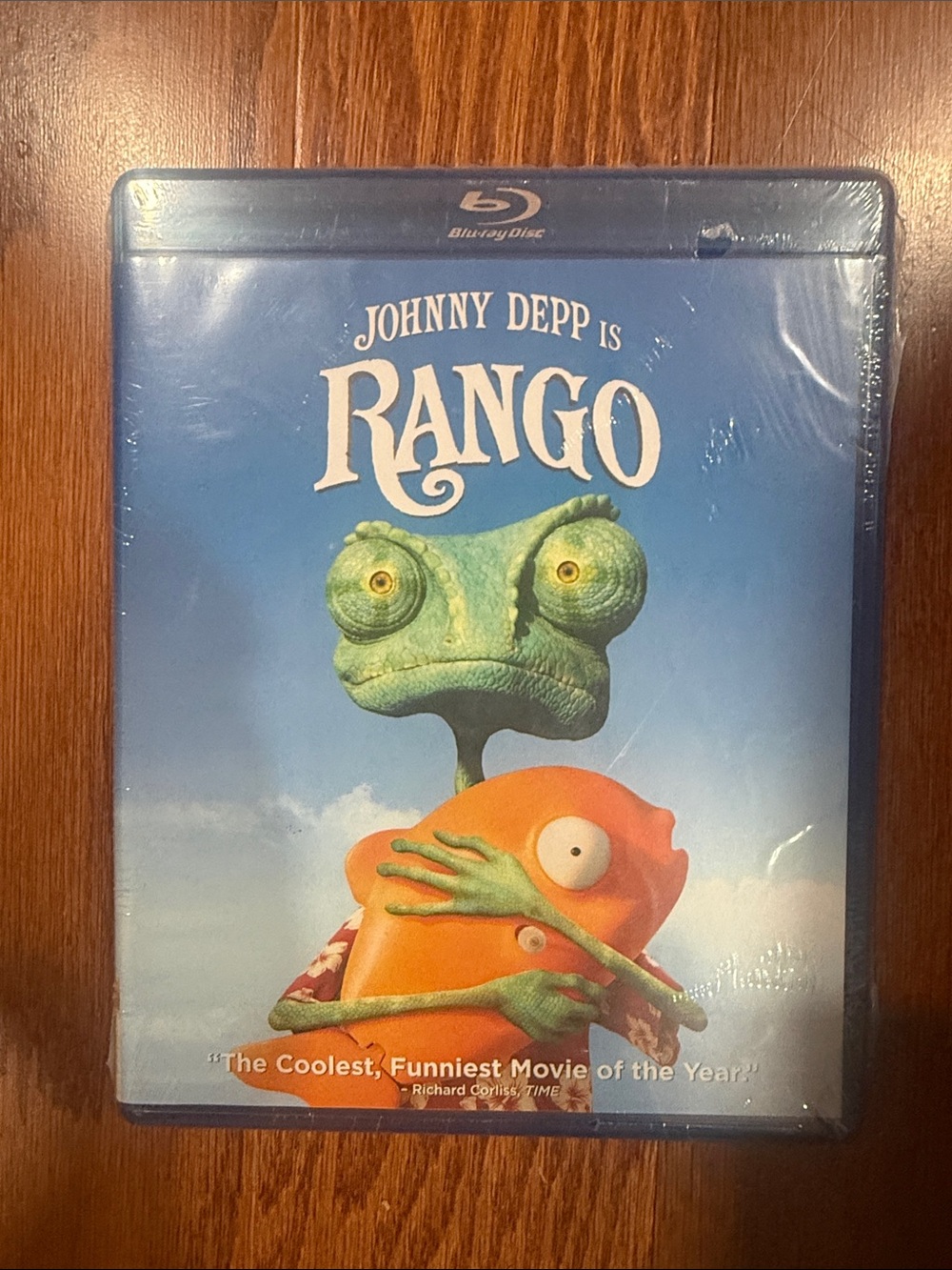 Rango Blu-ray Johnny Depp Animated Family Movie 2011 Factory Sealed